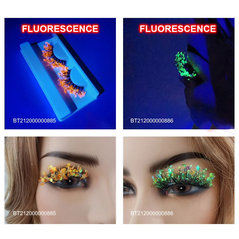 St Future Mixed-Color Party Strip Lashes