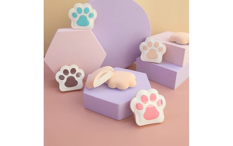 Cat-Shaped Air Cushion Powder Puff