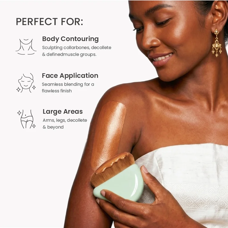 St Future Collection de pinceaux visage et corps Sculpted Harmony
