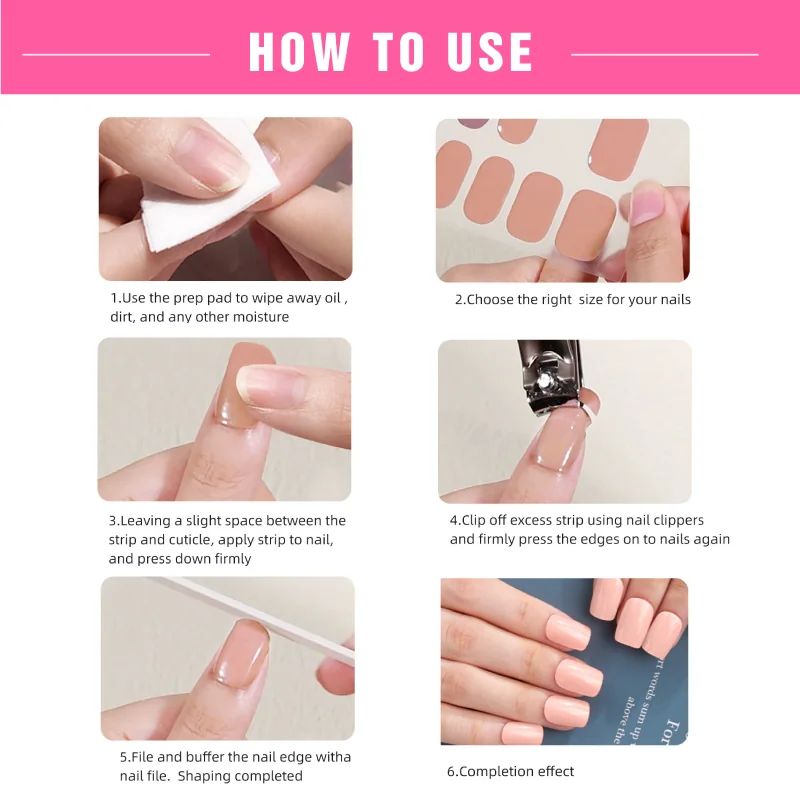 St Future UV Free Gel Nail Sticker