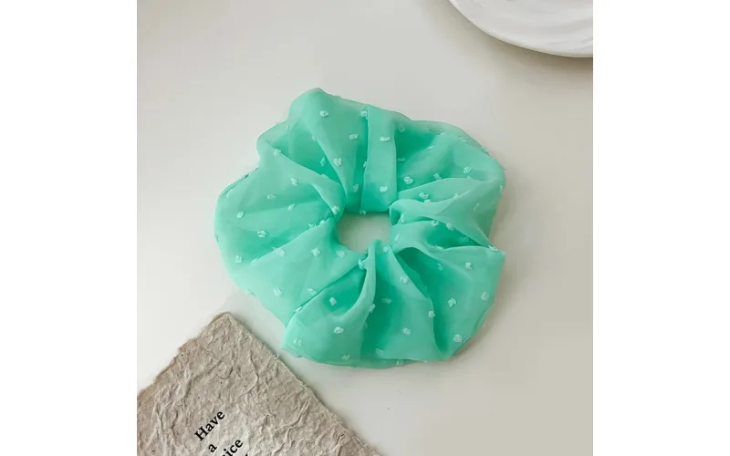 St Future Lightweight Chiffon Ponytail Scrunchie