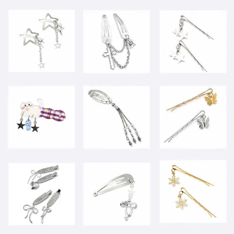 St Future DIY Kawaii Hair Barrette & Charm Kit