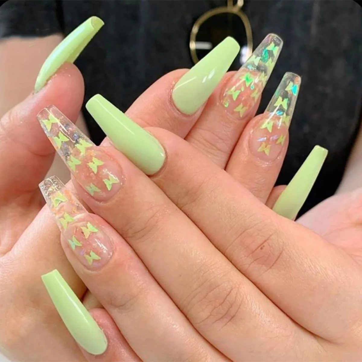 St Future Pastel Floral Spring Press-On Nails