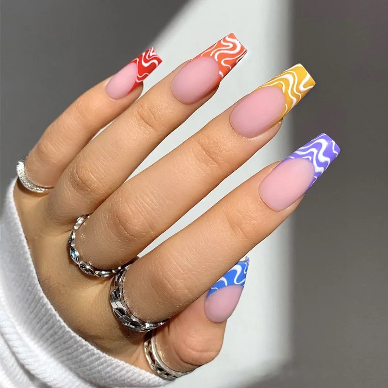 St Future 24-Piece Comic Pop-Art Press-On Nails