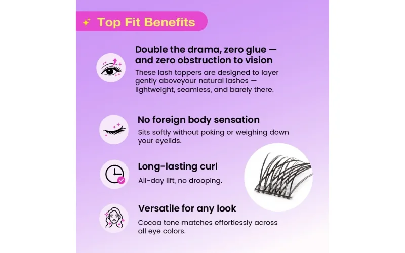 St Future Self-Adhesive Lash Toppers