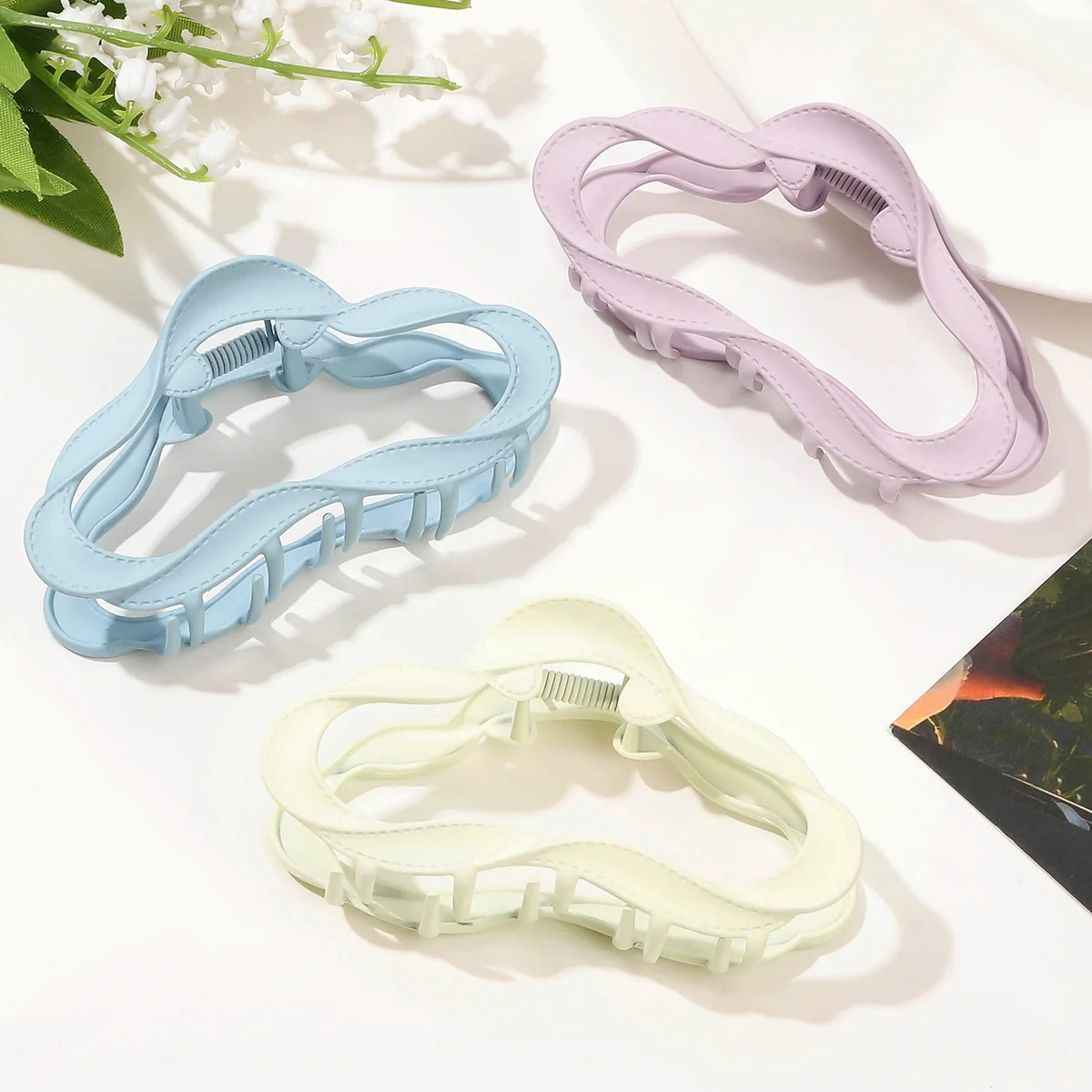 St Future Pastel Alloy Cloud Claw Clip Collection