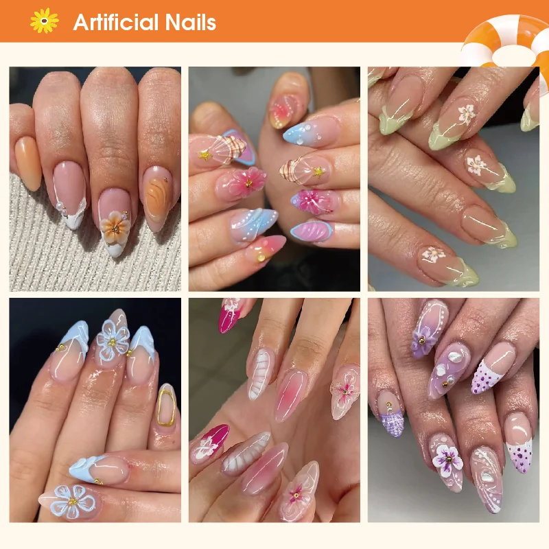 St Future Vacation Bloom Floral Nail Collection