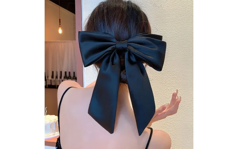 St Future Satin Long-Ribbon Bow