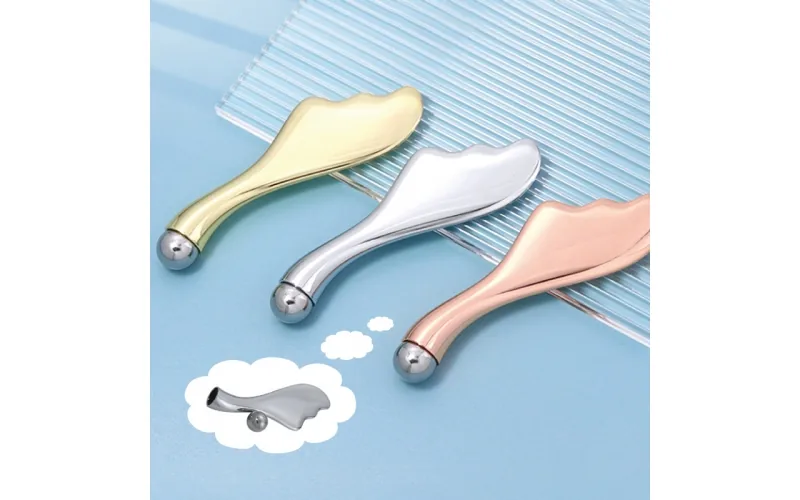 St Future Massage des yeux en métal et Spatule à la crème