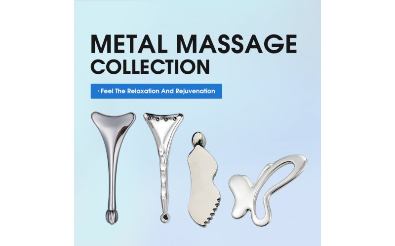 Metal Massage Collection Multifunctional Massage Tool Vital Point