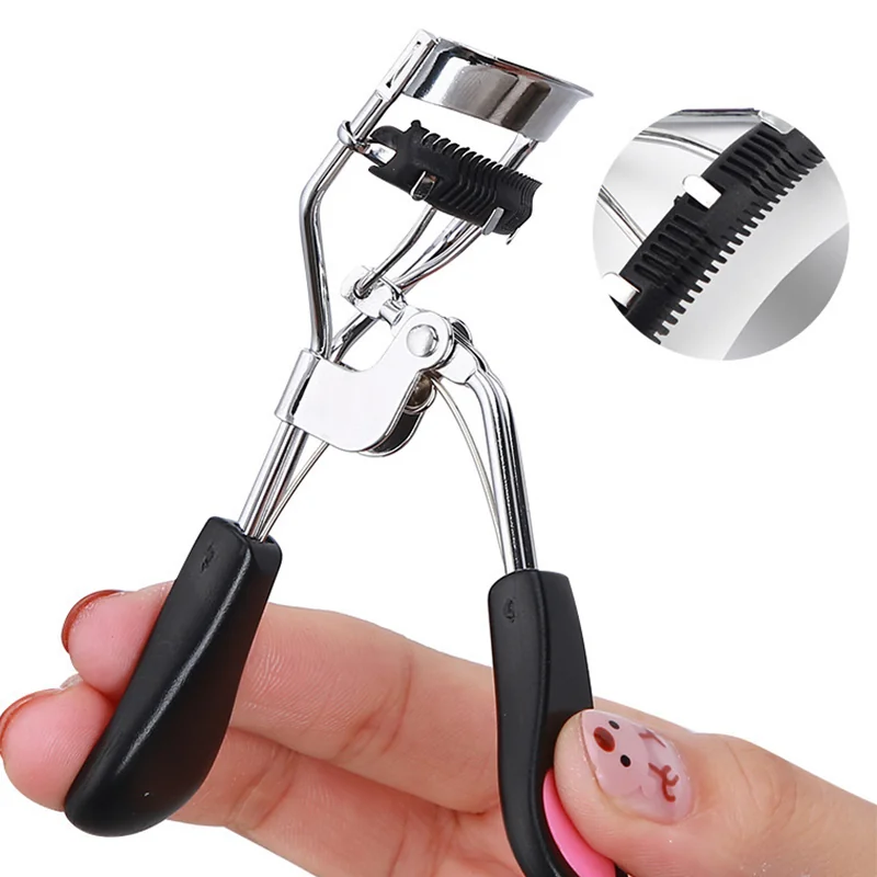 St Future Eyelash Curlers with Comb Lash Curler with 5 Replacement Refills, 3 Combs, 10 Seconds Curl and Lifted Lashes Black and Purple