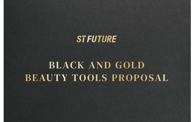 Black & Gold Premium Beauty & Personal Care Collection