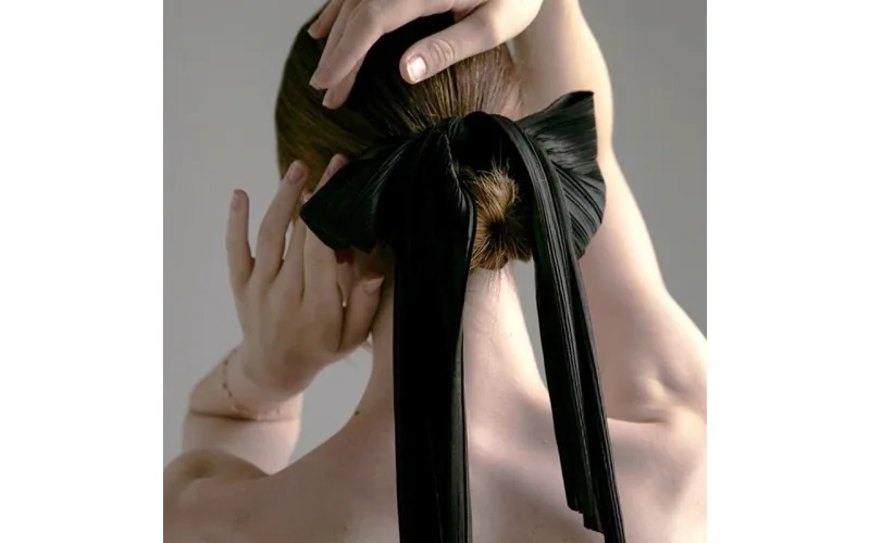 St Future Satin Long-Ribbon Bow Hair Accessory Collection