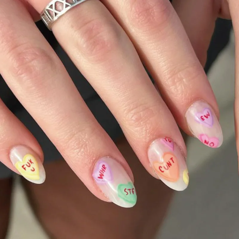 St Future 5D Embossed Nail Art Stickers