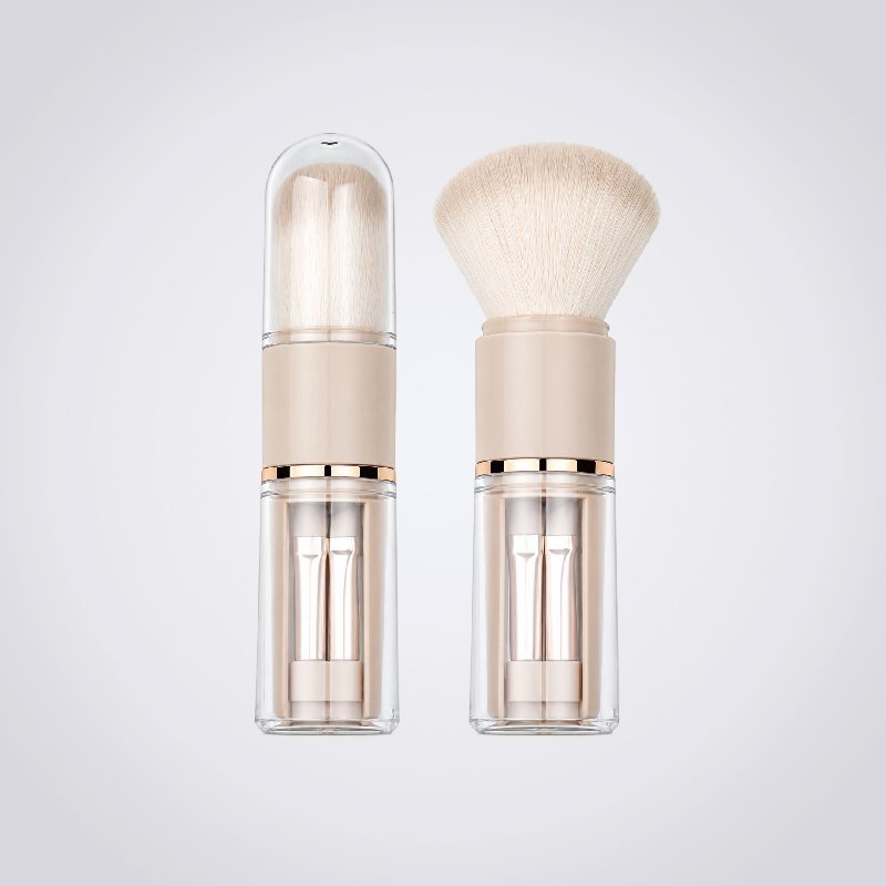 St Future Travel-friendly 5-in-1 Retractable Makeup Brush Set With Case