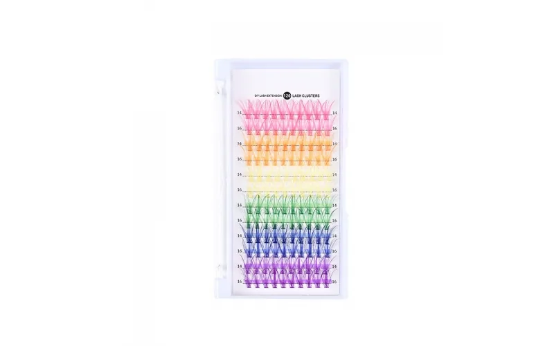 St Future Cils cluster DIY multicolores