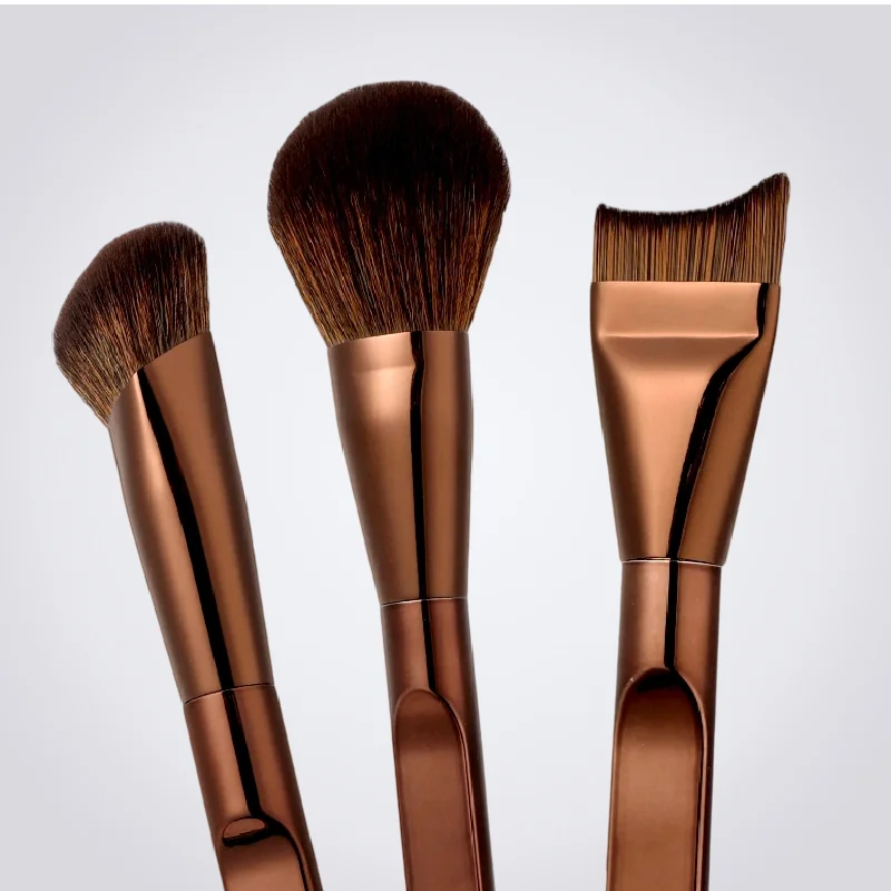 St Future Geo Smoky Grey Beauty Makeup Brush Set