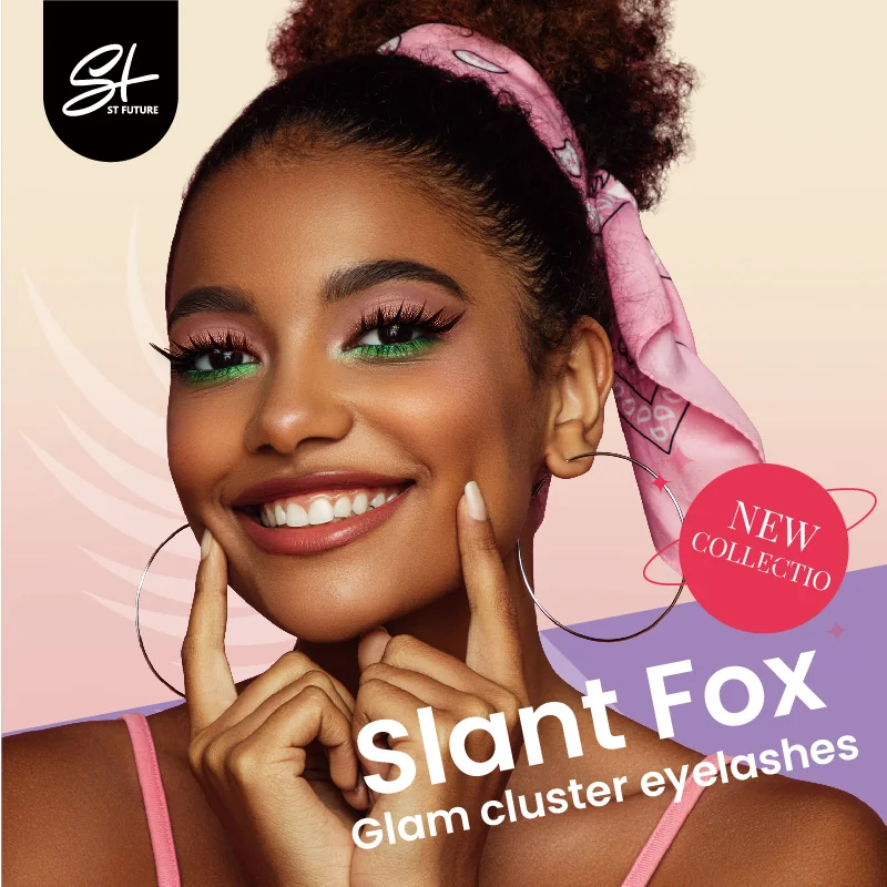 St Future Slant Fox Glam Segment Lashes
