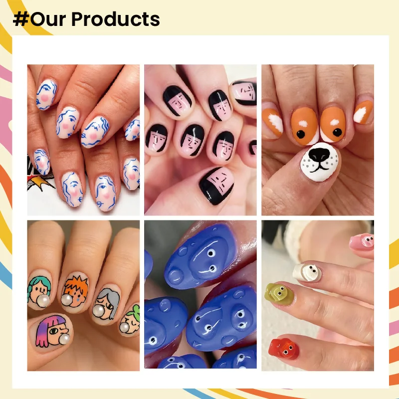 St Future Groovy Doodle Nails