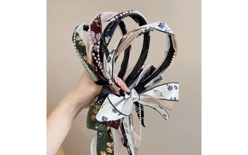 St Future Multi-style Headband Collection Elegant French Flair Headband  Glasses-friendly headbands Pearl Glide Travel Headband Grip & Glow Tooth Comb Band Grip & Glow Tooth Comb Band Seamless Ribbon
