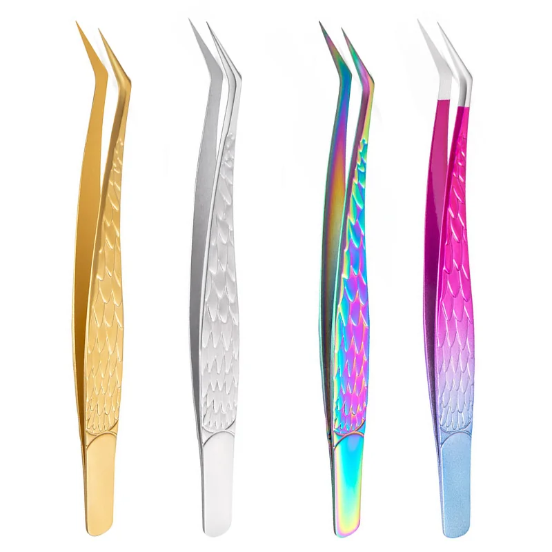 St Future Eyelashes Tweezers Stainless Steel High Quality Tweezers for Eyelash Extensions kits