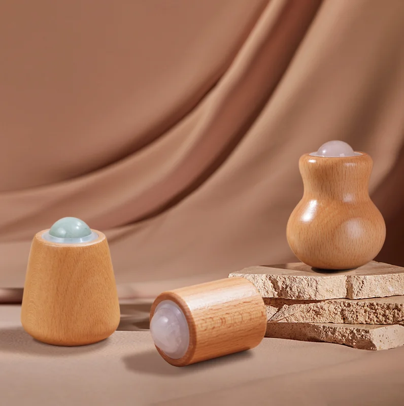 St Future Rouleaux de massage du corps en bois FSC