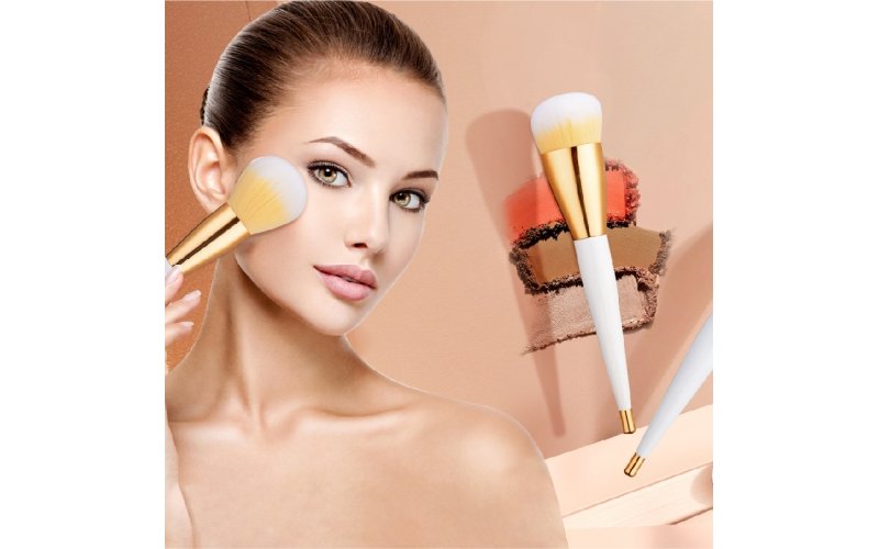 Brosse de maquillage et kit de masseur visage