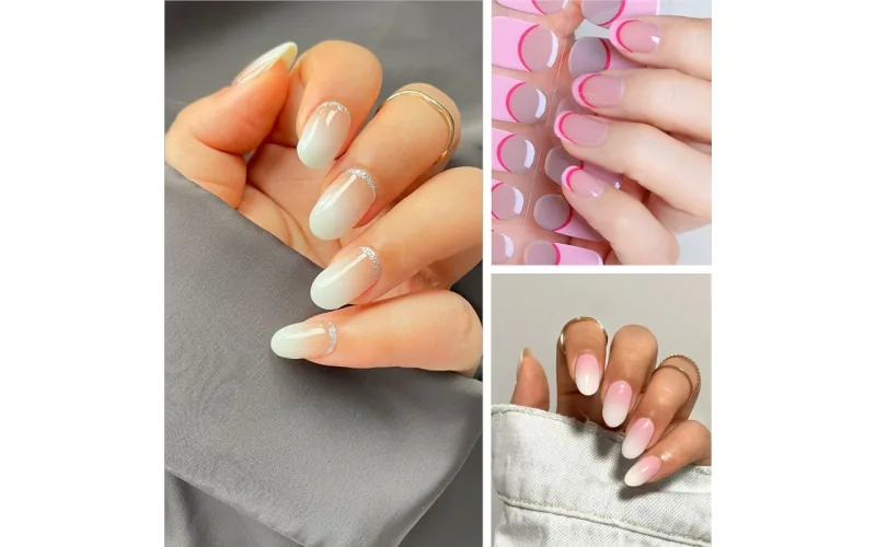 St Future Nude French Thematic Press-On Nails