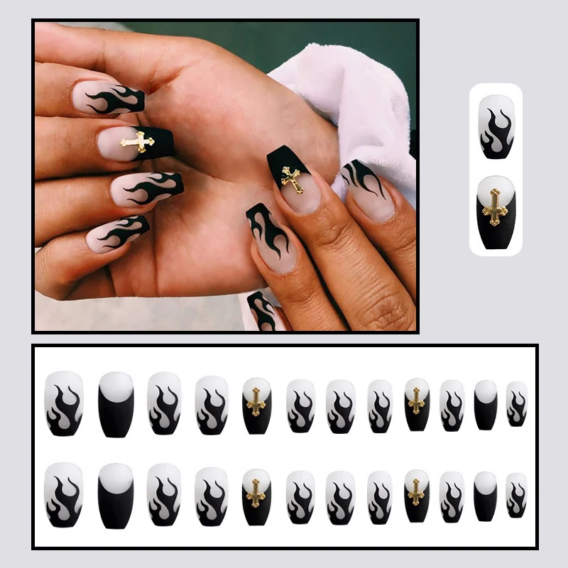 St Future 24-Piece Comic Pop-Art Press-On Nails