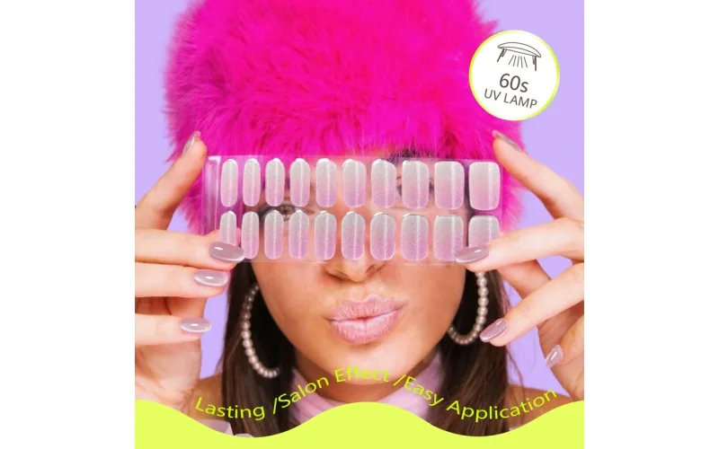 St Future Cat-Eye Semi-Cured Gel Nail Strips