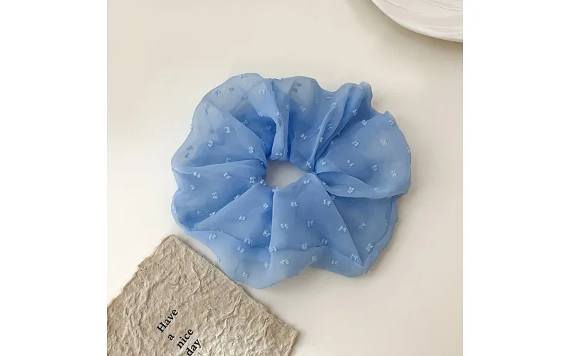 St Future Lightweight Chiffon Ponytail Scrunchie
