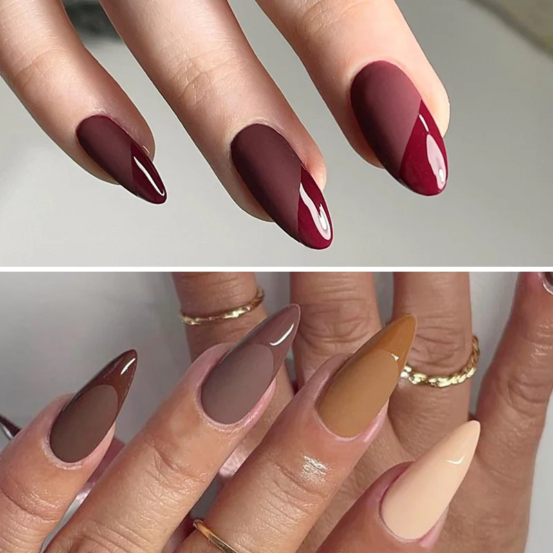 St Future Matte & Glossy Velvet-Touch Press-On Nails