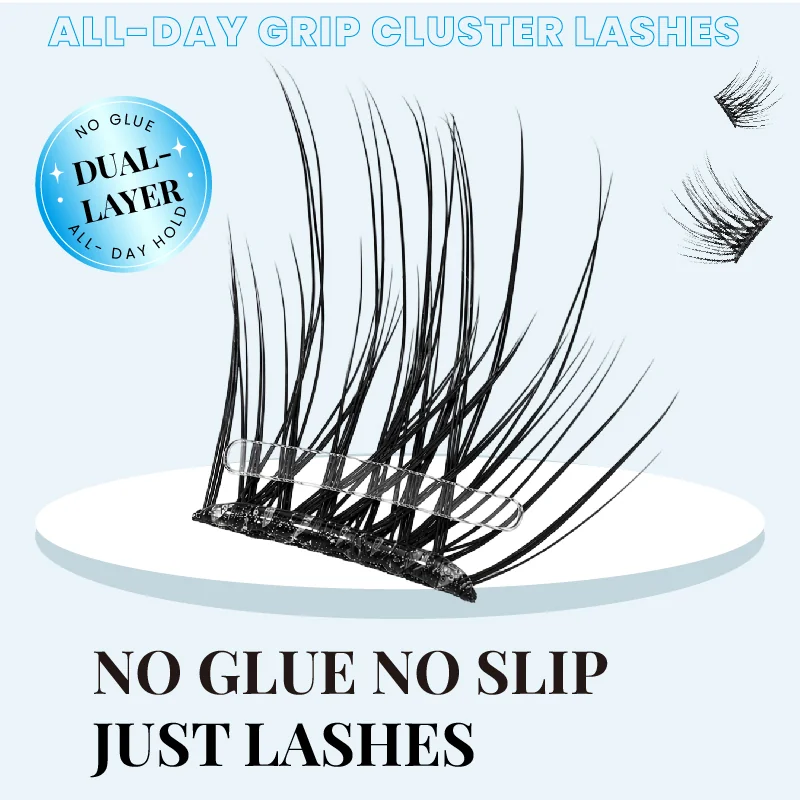 St Future All-Day Grip Dual-Layer Cluster Lashes