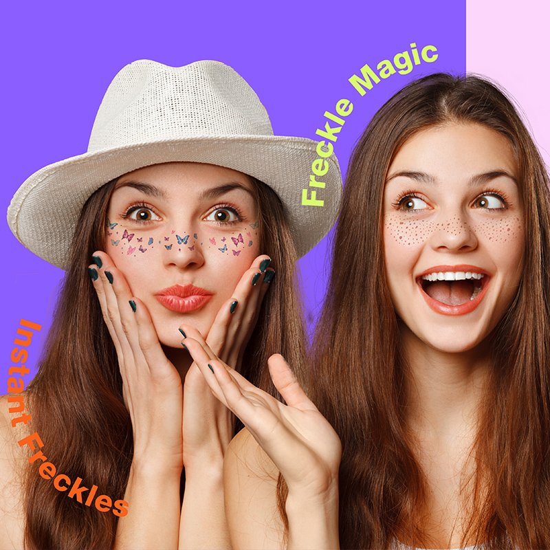 St Future Instant Freckle Makeup Applicator Set