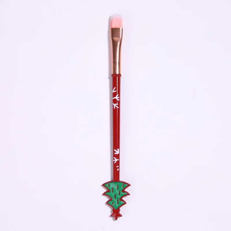 St Future Ensemble de pinceaux de maquillage sur le thème de Noël