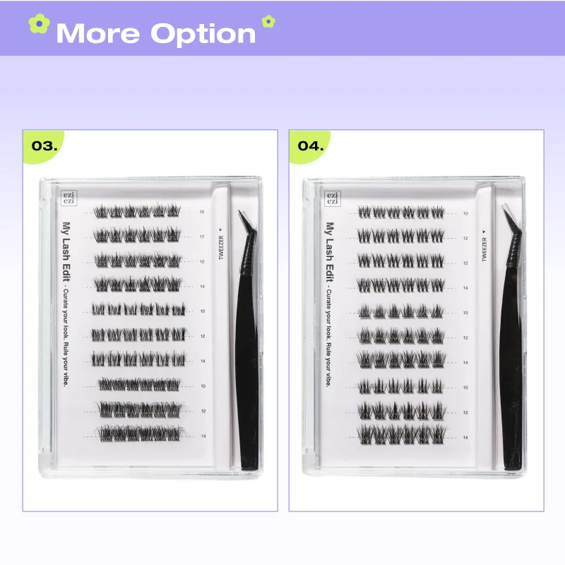 St Future My Lash Edit – Pre-Glued Lash Cluster Kit