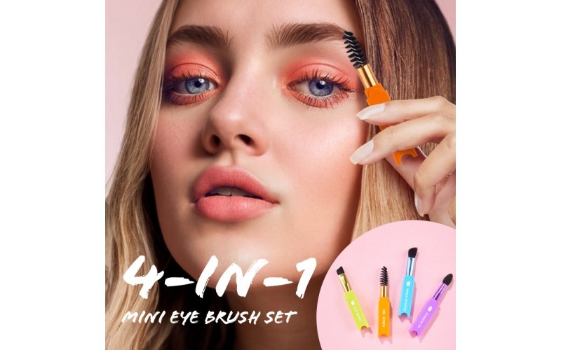 4-in-1 Mini Eye Brush Set