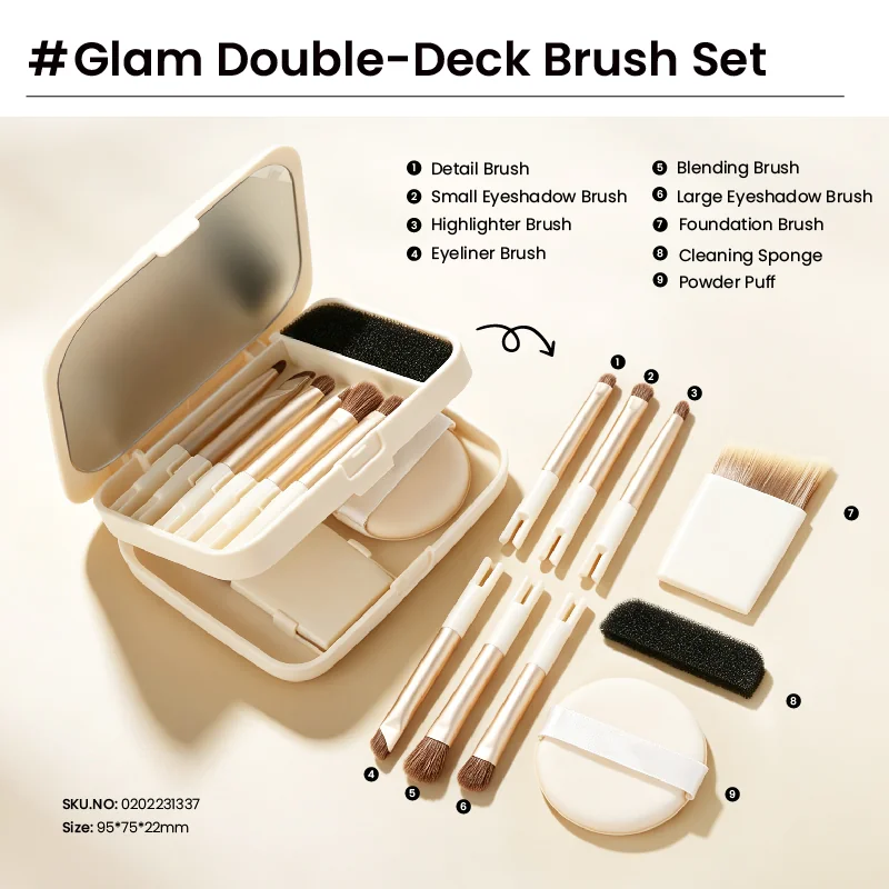 St Future Portable Makeup Brush Set