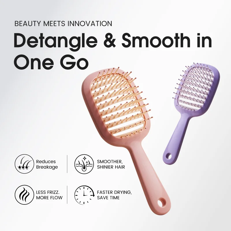 St Future TPEE Brosse de démêlage et de massage en soie