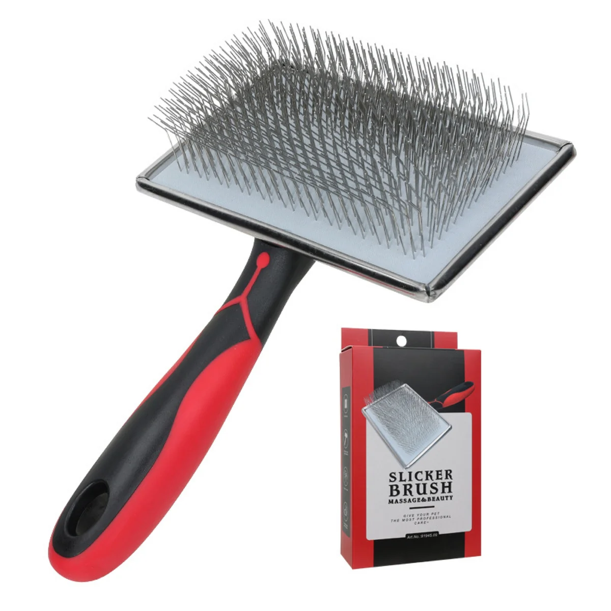 St Future Extra-Large Angled-Pin Pet Slicker Brush