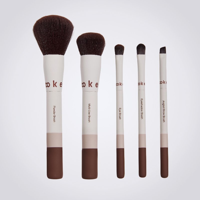 St Future Mocha Blend 5-Piece Soft Makeup Brush Set