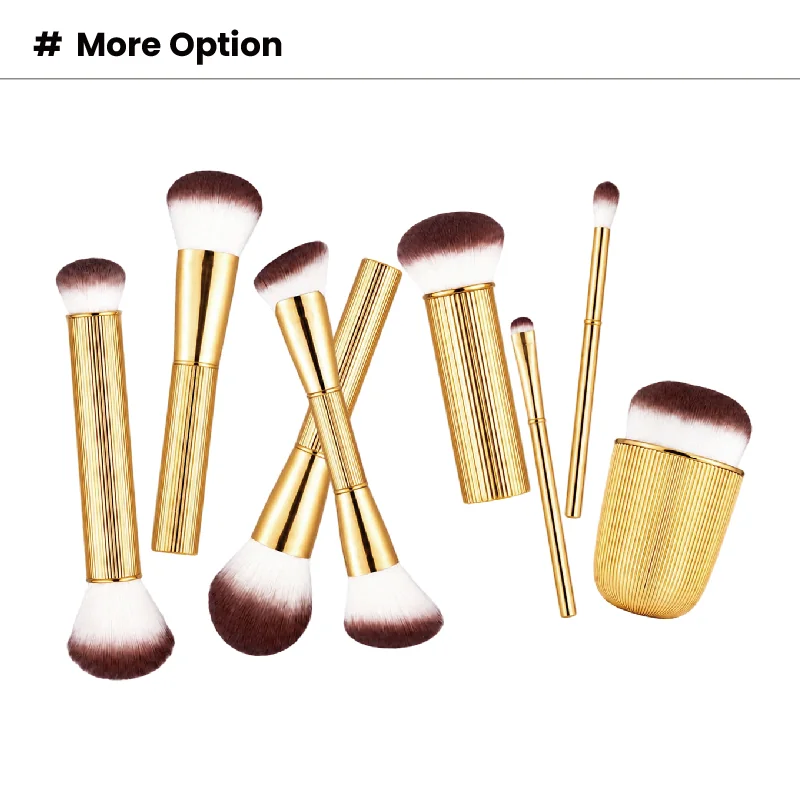 St Future Collection de pinceaux de maquillage Berry Noir Modern-Line