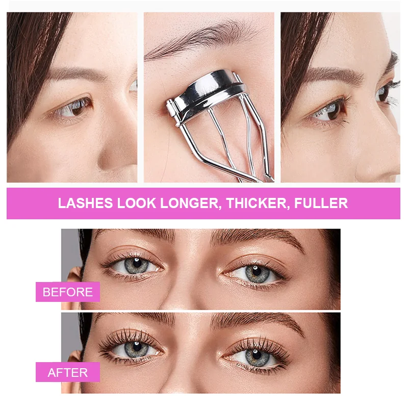 St Future Customize Private Label Silver Color Stainless Steel Eyelash Curler