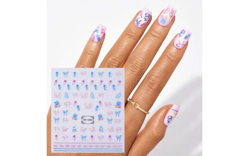 St Future Decorative Nail Art Stickers