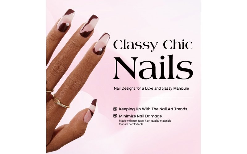 St Future Classy Chic Nails  luxe  bejeweled roaring