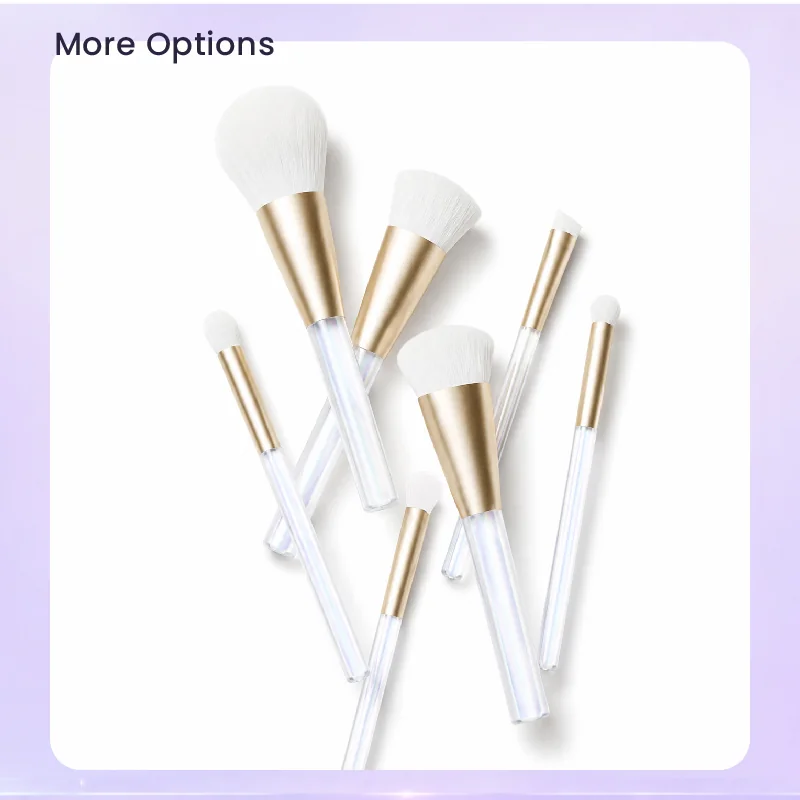 St Future Collection de pinceaux de maquillage célestes gravés au laser