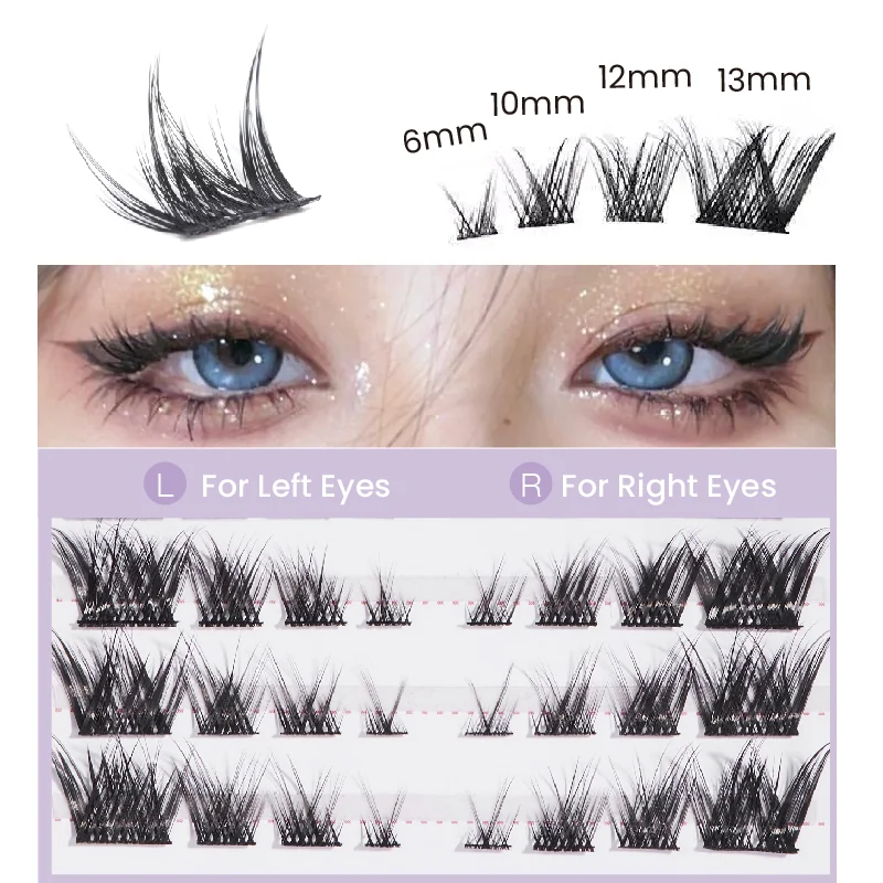 St Future Slant Fox Glam Segment Lashes