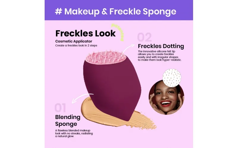 St Future Freckle-Effect Makeup Applicator Collection