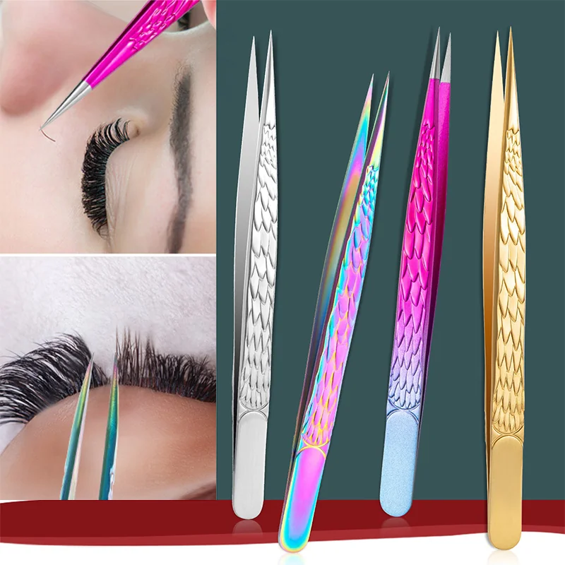 St Future Eyelashes Tweezers Stainless Steel High Quality Tweezers for Eyelash Extensions kits