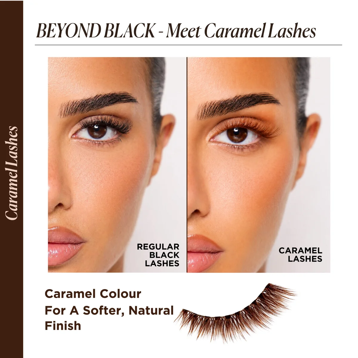 St Future Caramel Brown Cluster Lash Kit
